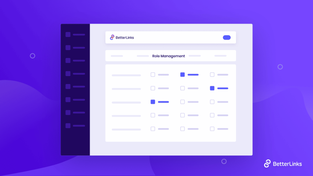 BetterLinks User Role Management