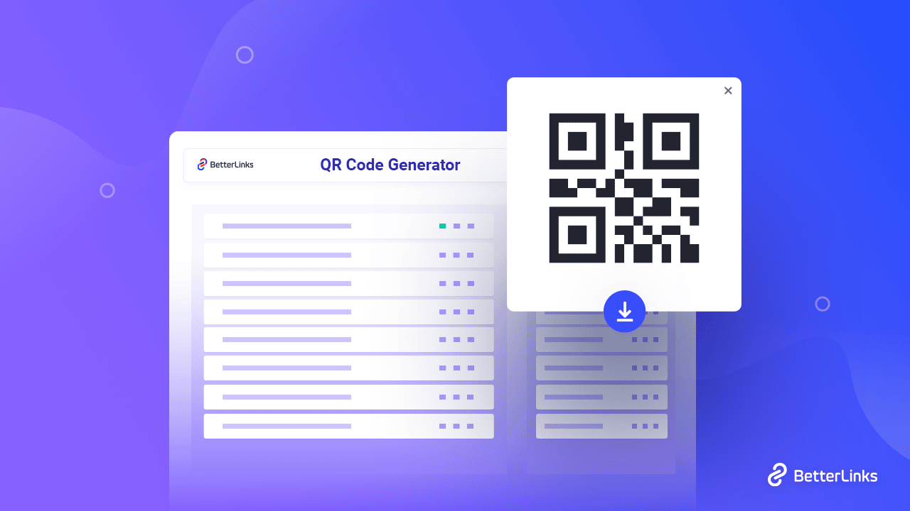 BetterLinks QR Code Generator