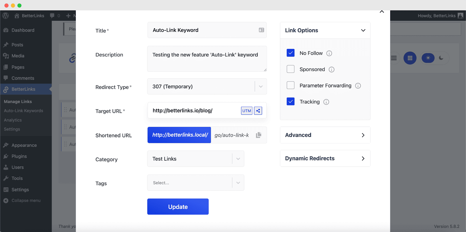 Auto-Link Keywords