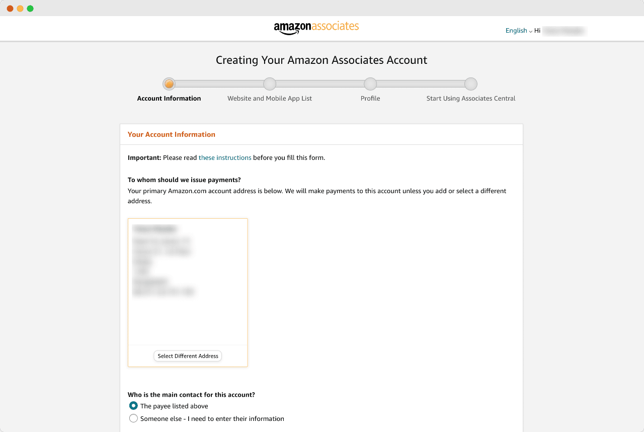 Amazon Affiliate