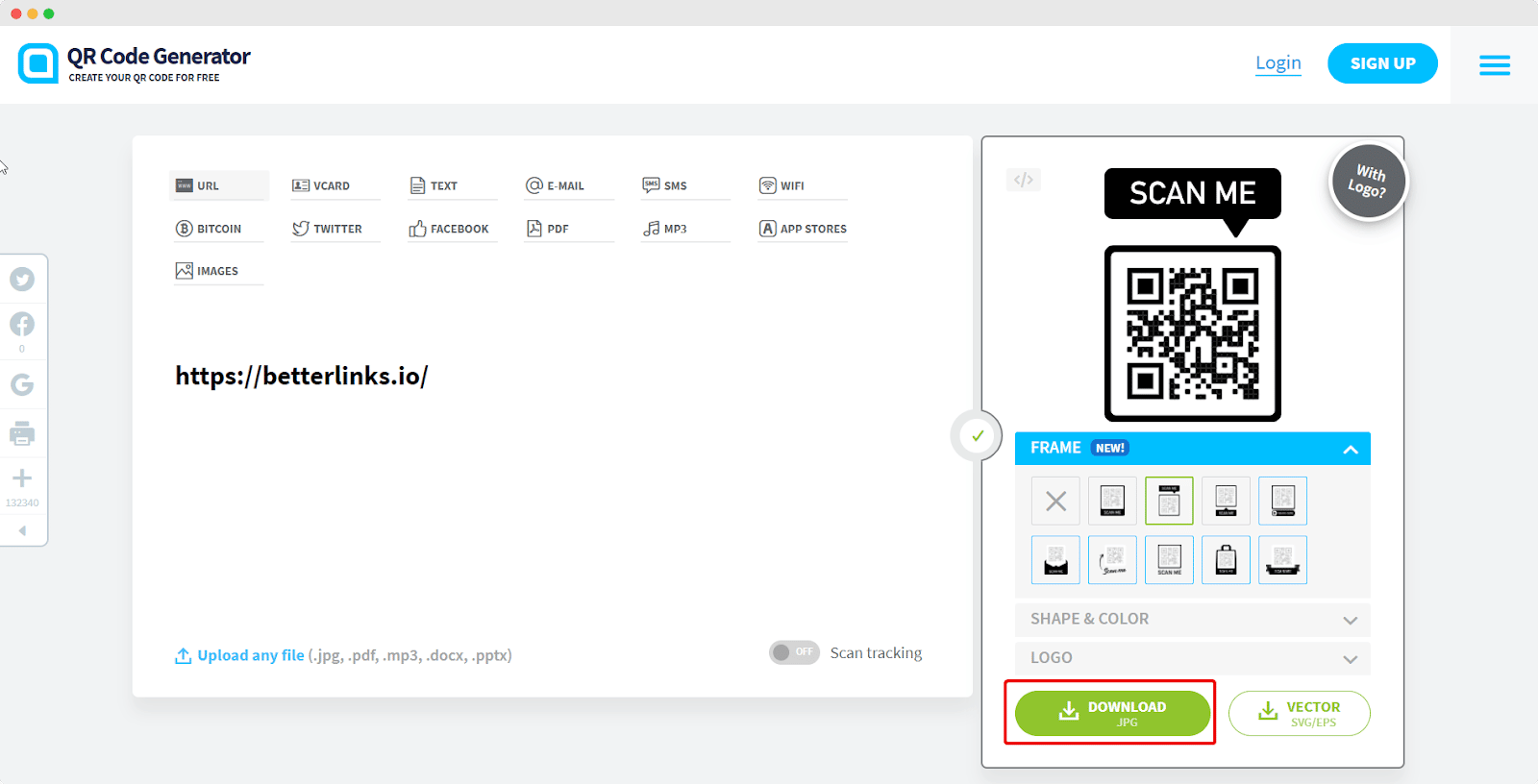 Free QR Code Generator