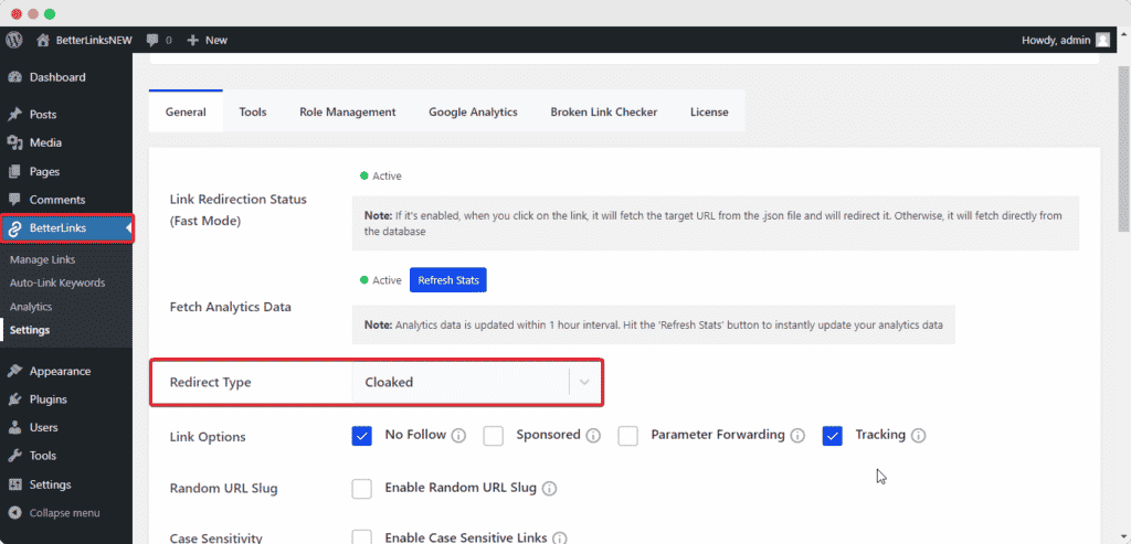How To Cloak Redirect Links With BetterLinks?