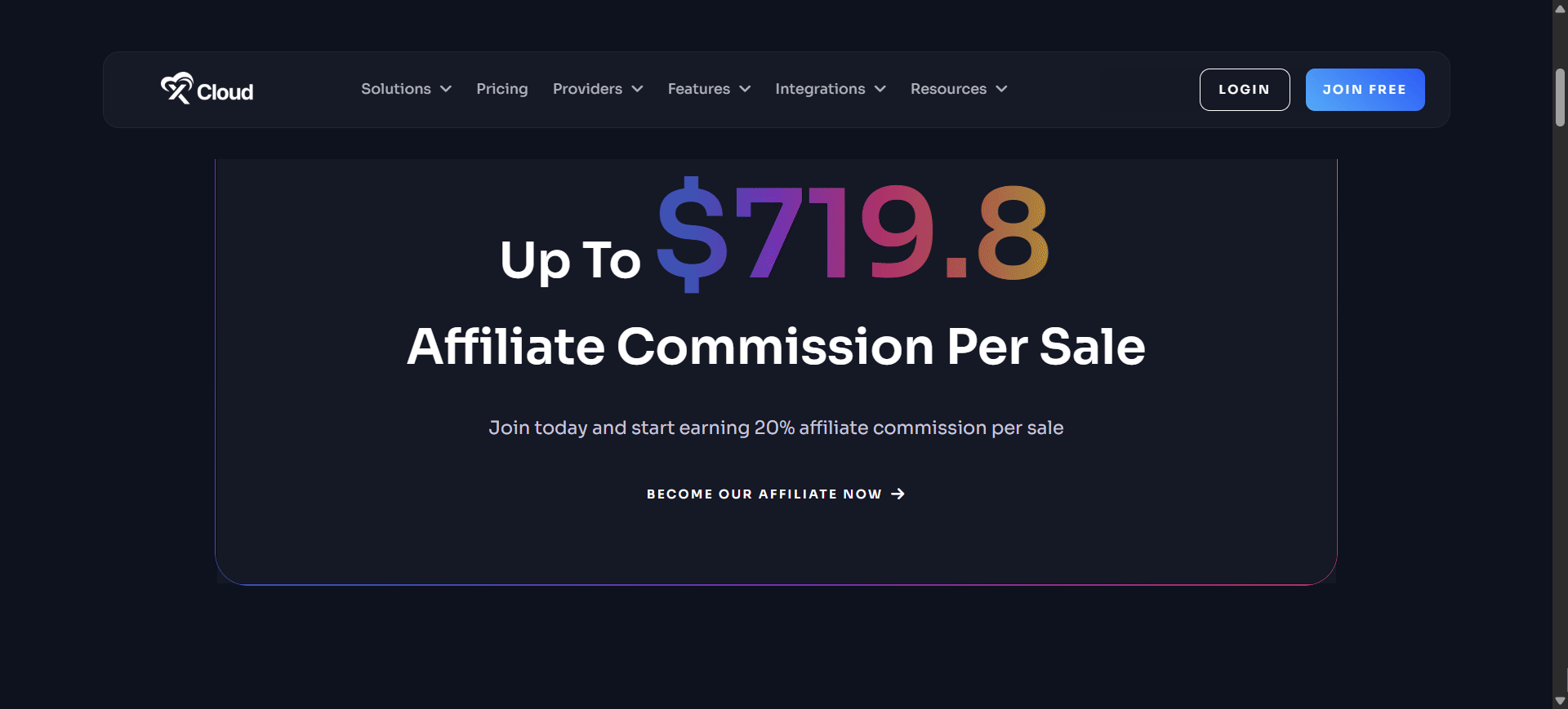 xCloud Affiliate Program