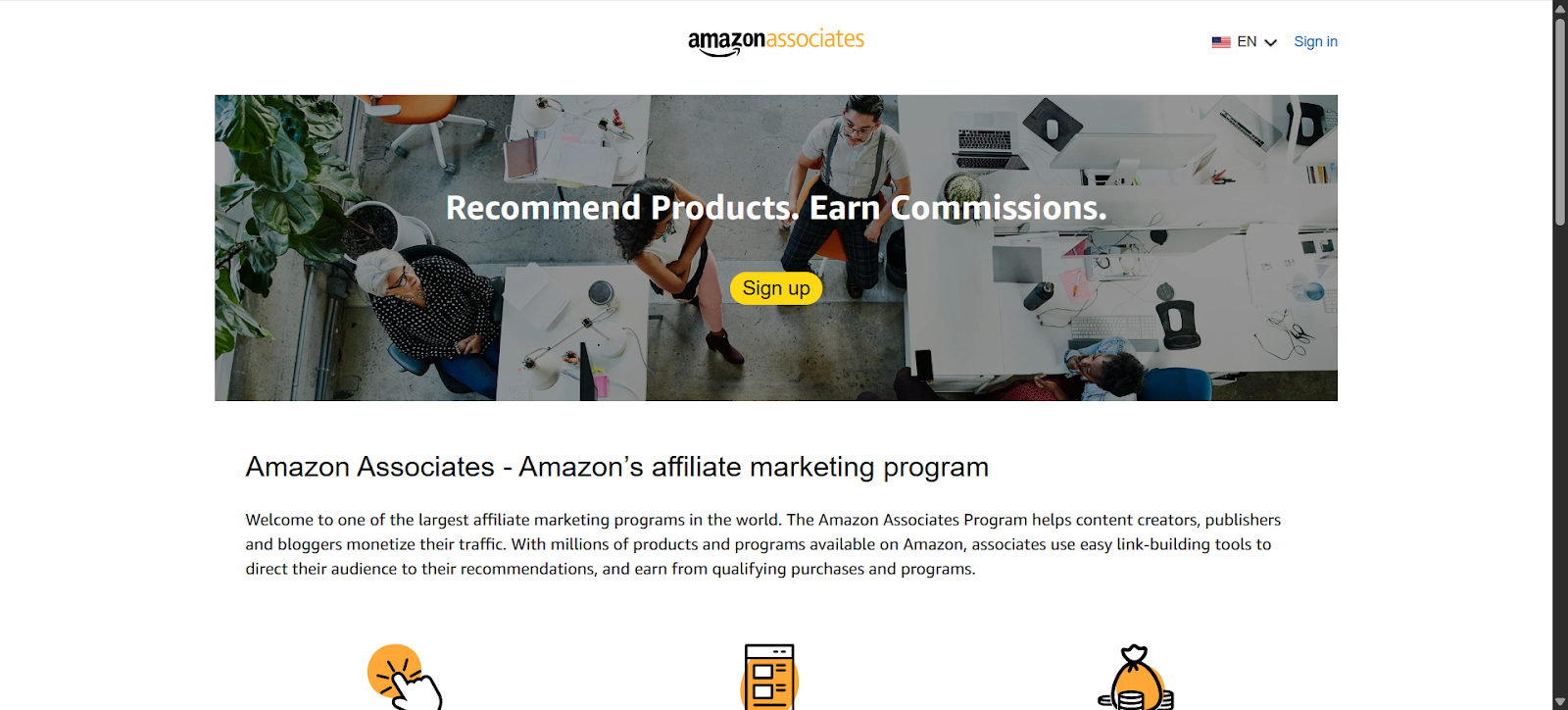 Amazon Associate Affiliate Program