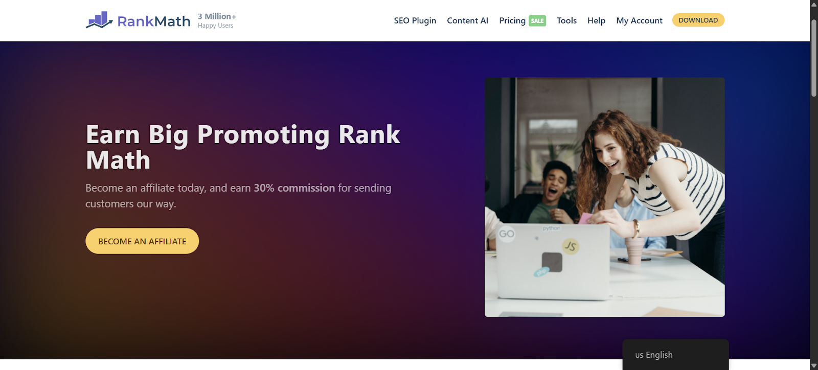 RankMath Affiliate Program