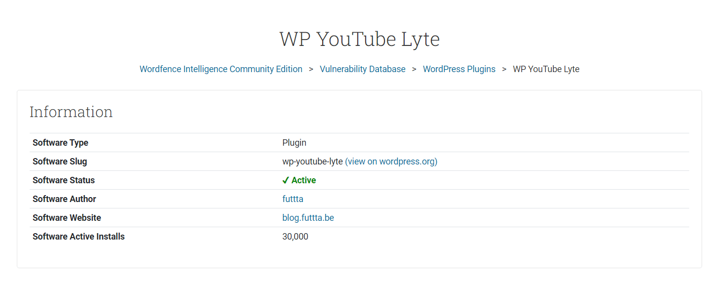 WordPress YouTube Plugins