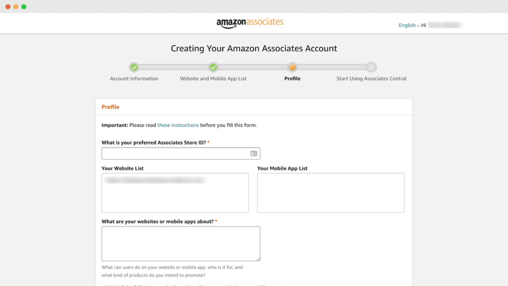 Amazon Affiliate Programme