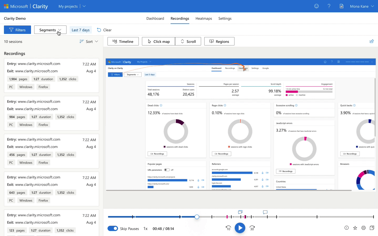 Microsoft Clarity Analytics