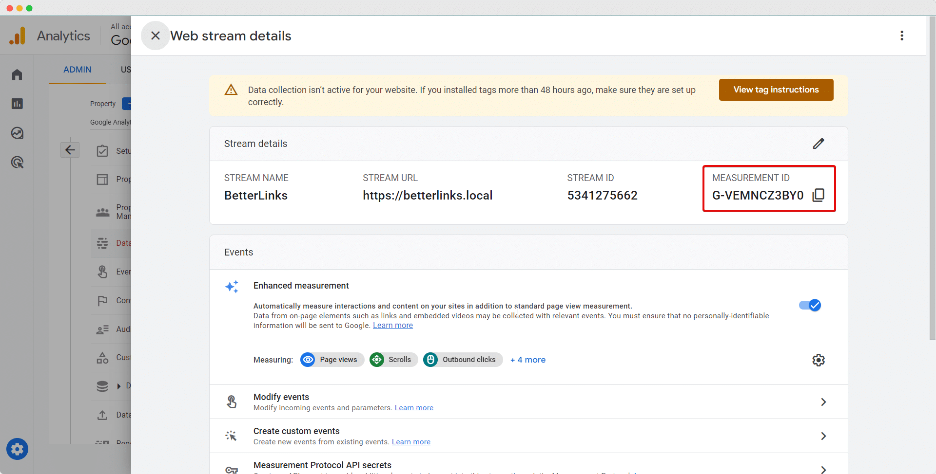 GA4] Measurement ID - Analytics Help