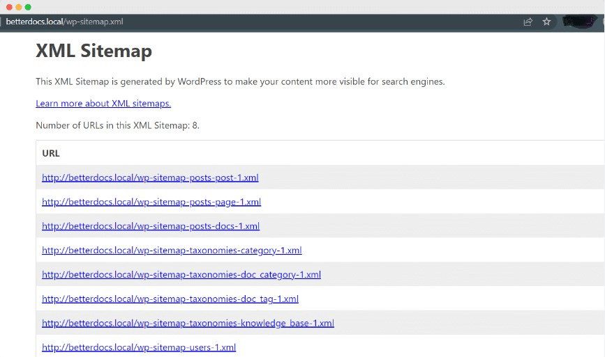 XML Sitemaps