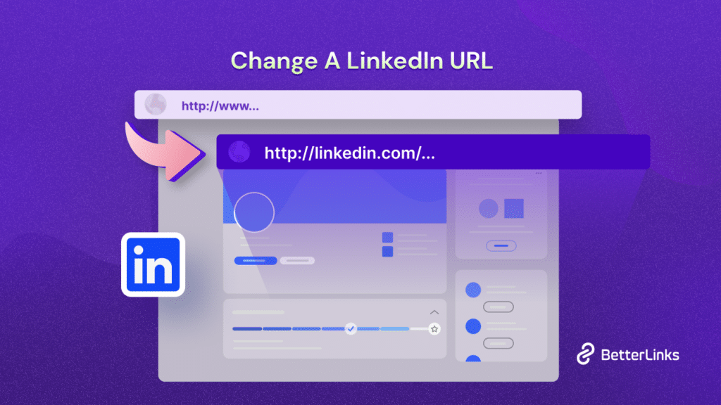 change-linkedin-url