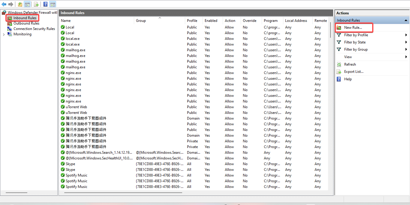 Right SMTP Port