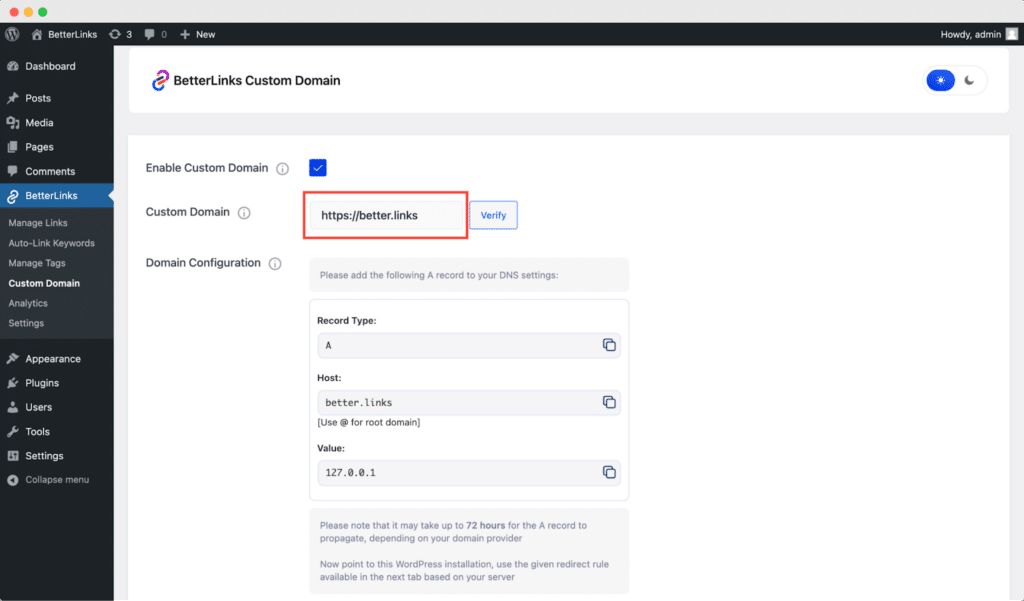 [New Feature] Introducing Custom Domain in BetterLinks — A Feature To Elevate Your Brand Identity