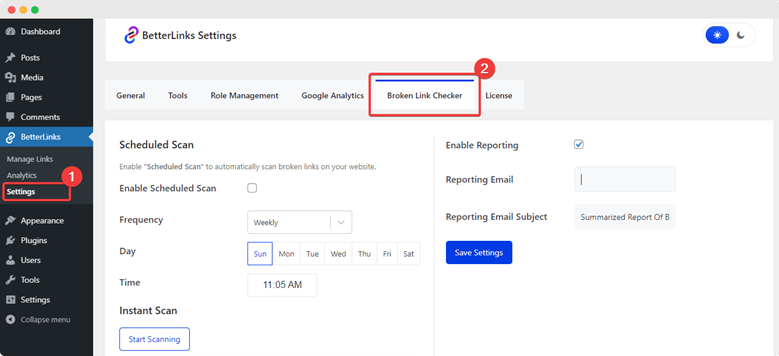 Broken Links in SEO: Everything You Need to Know to Improve Your WordPress Performance 3 Broken Link Checker