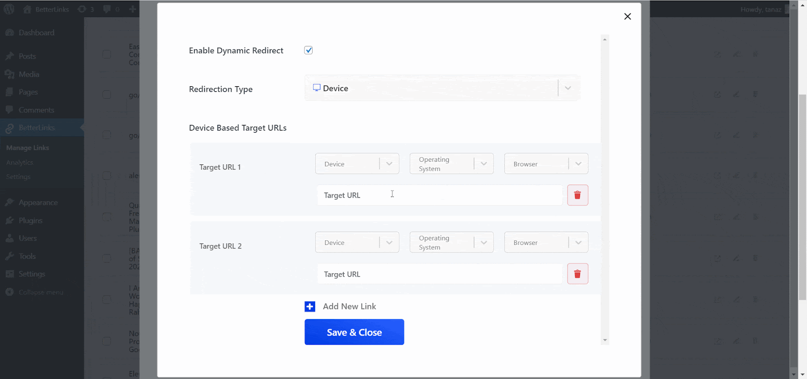BetterLinks Analytics: Everything You Need To Track Your Links Well 10 Device Based Dynamic Redirects