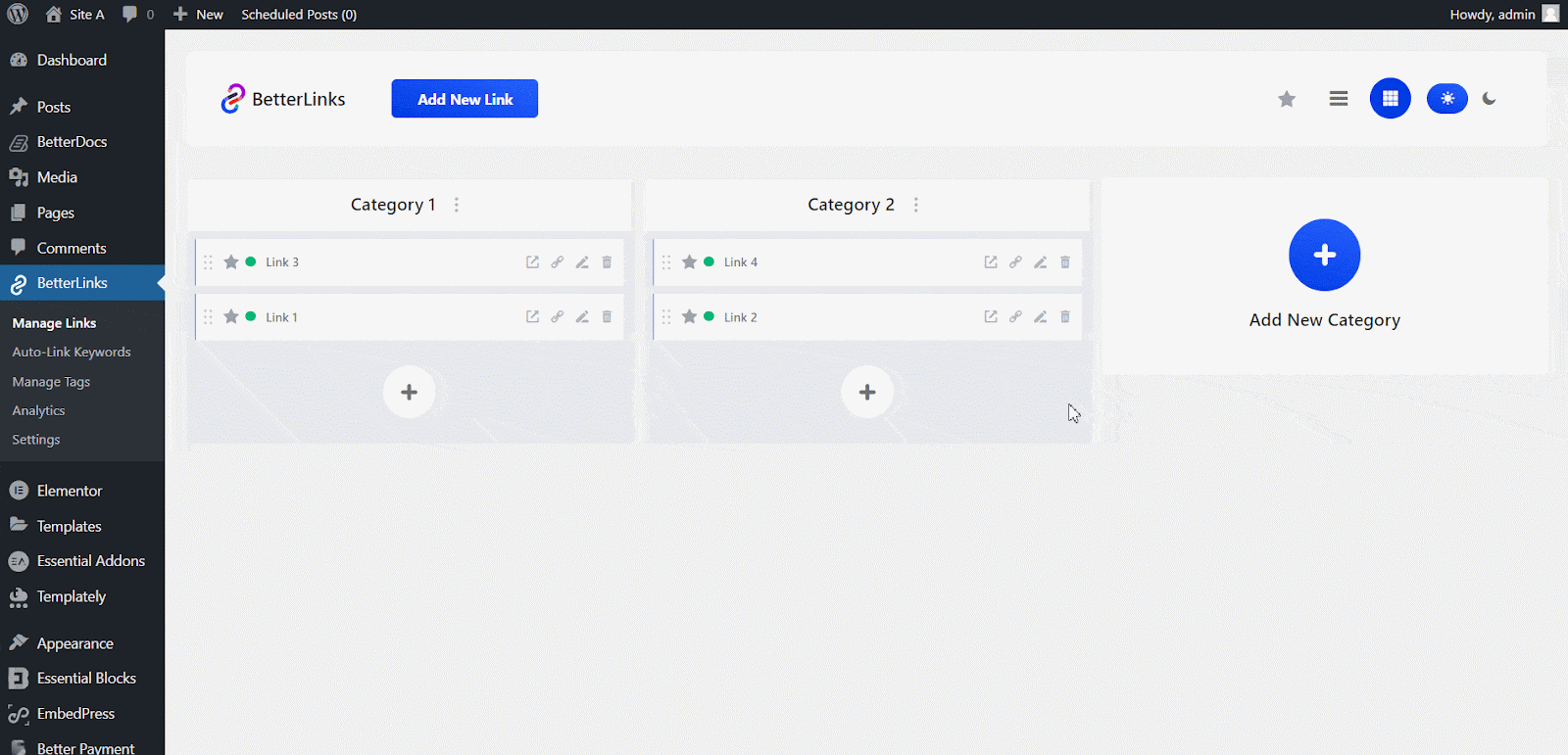How To Add & Manage Tags With BetterLinks? 6 To add or remove categories