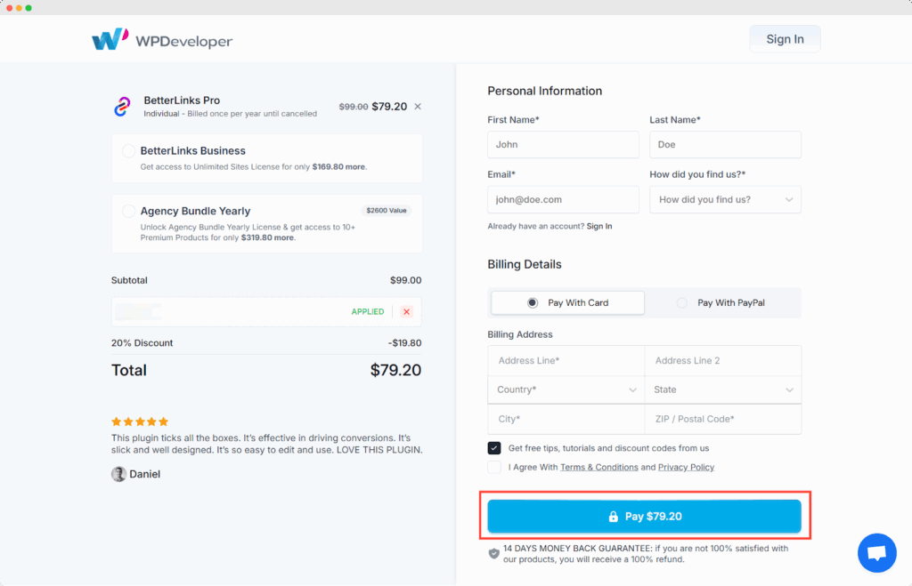 How to Purchase BetterLinks PRO? - BetterLinks