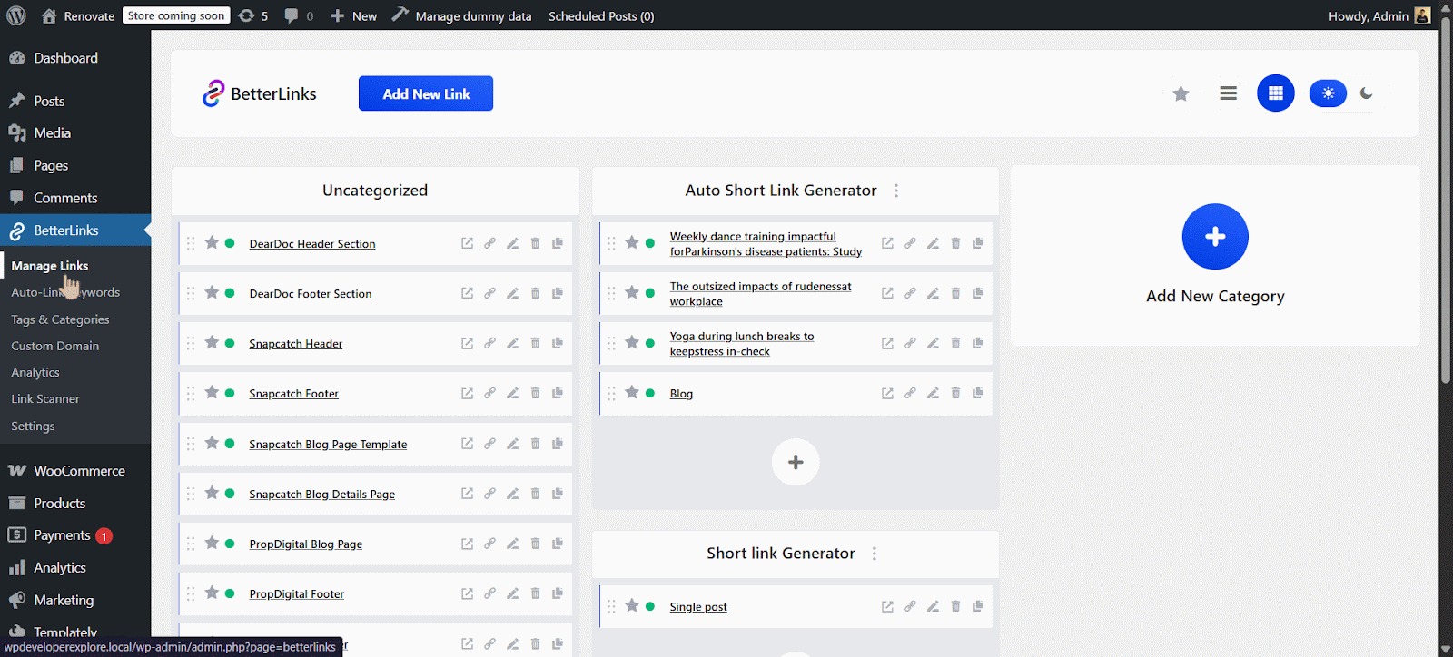 How the Auto Post Link Generator Works in BetterLinks? 8 Final Outcome of How to Generate Short Links Automatically with BetterLinks