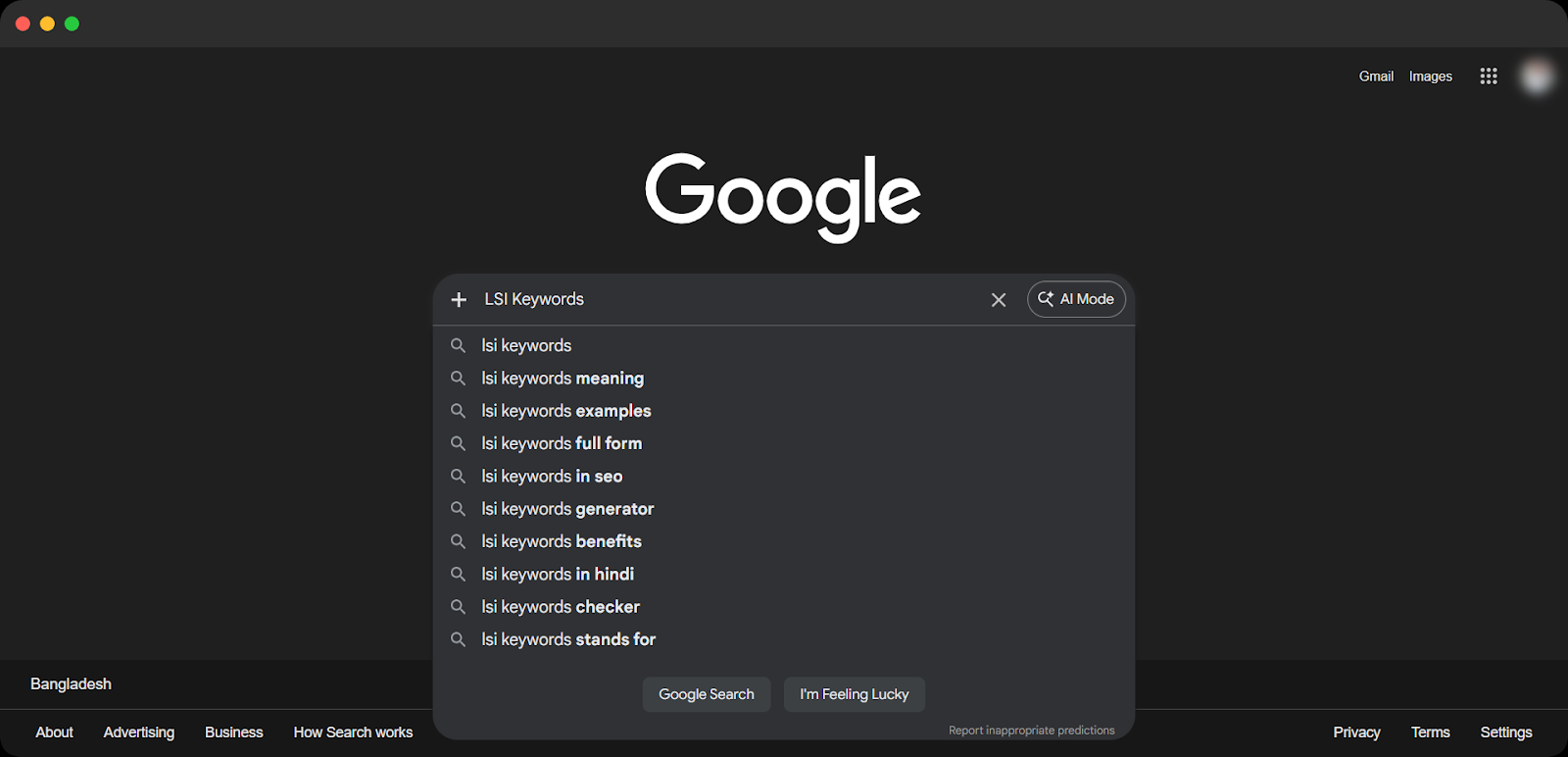 Use Google Autocomplete