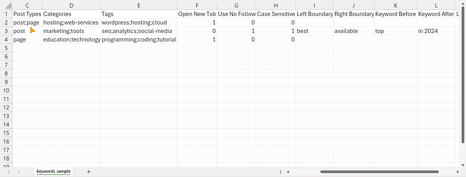 Modify CSV file according to your preferences