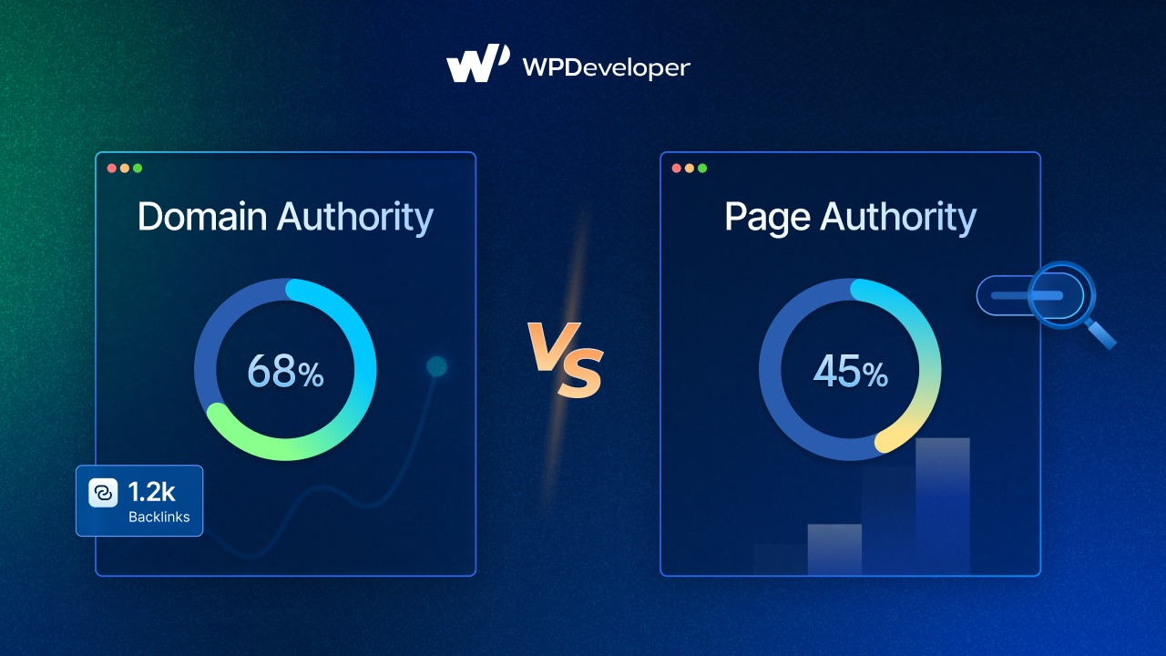 Domain Authority vs Page Authority