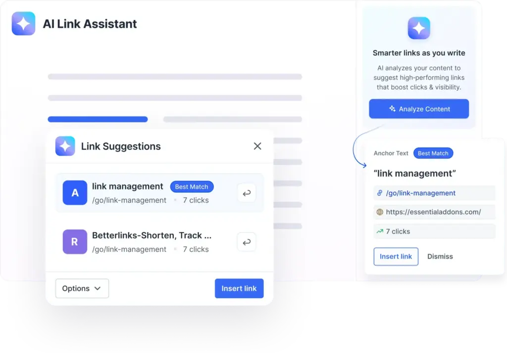BetterLinks AI Link Assistant