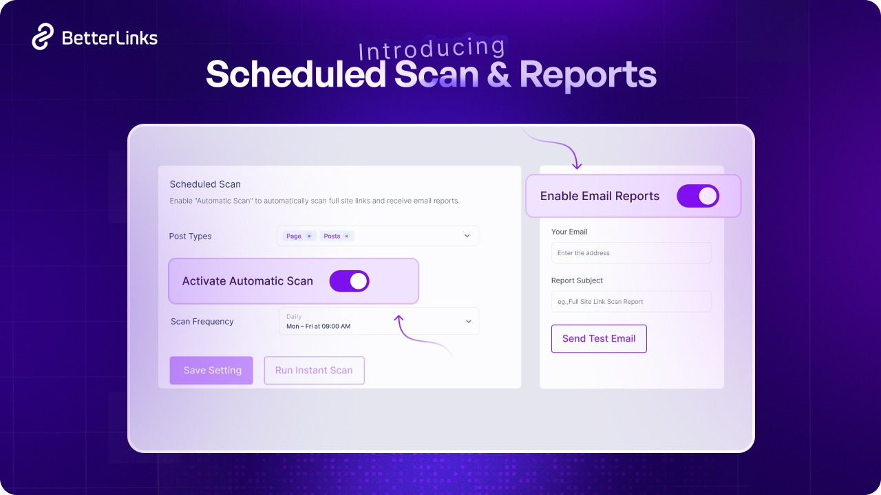 Toxic Links vs. Link Rot: Automating Your WordPress Site Maintenance 7 Scheduled Scan & Reports