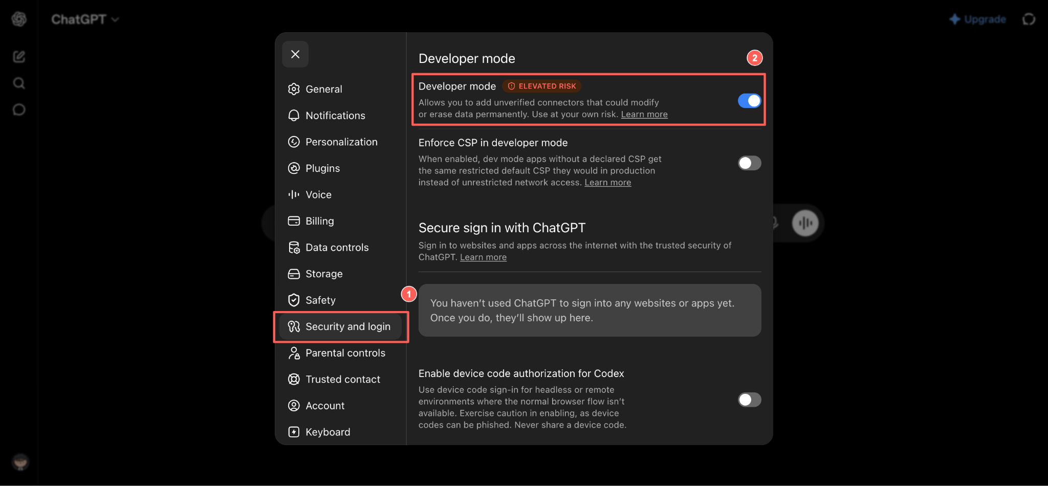Turn On Developer Mode